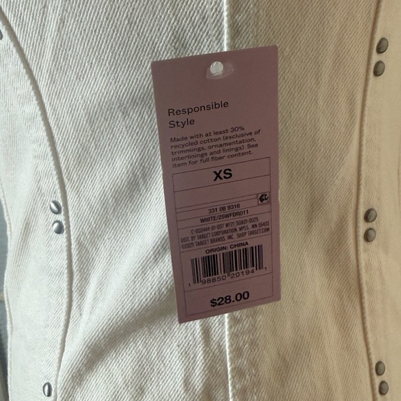 White Strapless Flared Dress - Picture 5 of 6